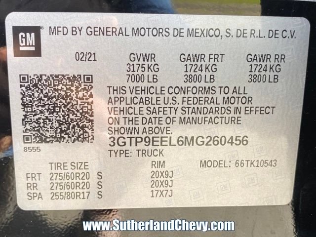 Used 2021 GMC Sierra 1500 AT4 w/ AT4 Value Package AWD/4WD image 59