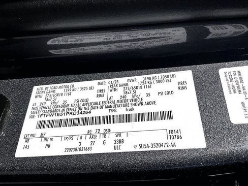 Used 2023 Ford F150 Lariat AWD/4WD image 43