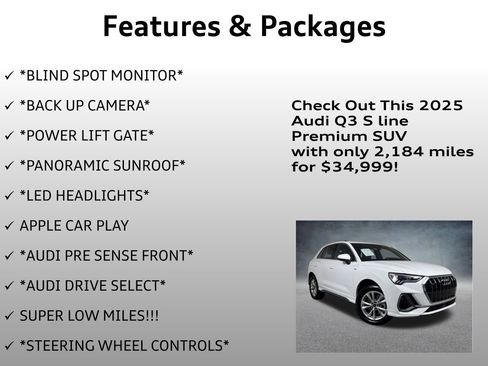 Used 2025 Audi Q3 2.0T Premium image 8