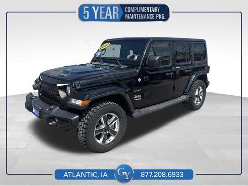Used 2020 Jeep Wrangler Unlimited Sahara AWD/4WD image 1