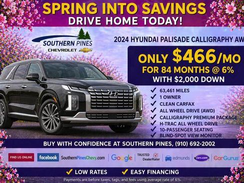 Used 2024 Hyundai Palisade Calligraphy AWD/4WD image 2