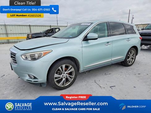 Used 2014 INFINITI QX60 Suv w/ Deluxe Touring Package image 1