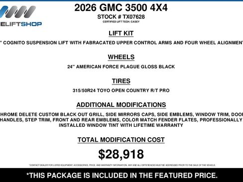 Used 2026 GMC Sierra 3500 Denali Ultimate AWD/4WD image 2