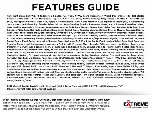 Used 2022 RAM 1500 Limited w/ Body-Colour Bumper Group image 2