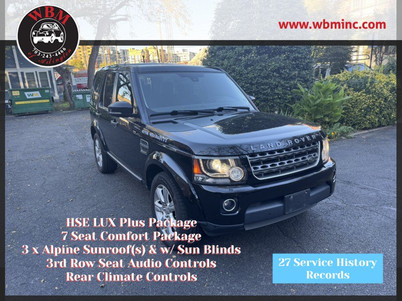 Used 2014 Land Rover LR4 HSE AWD/4WD image 1