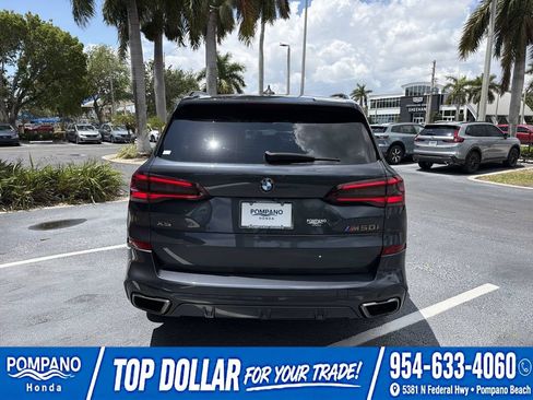 Used 2021 BMW X5 M50i w/ Executive Package AWD/4WD image 8