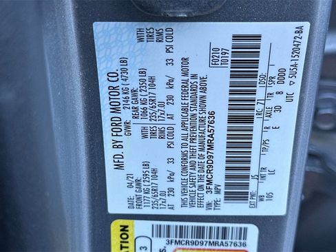 Used 2021 Ford Bronco Sport Badlands image 32