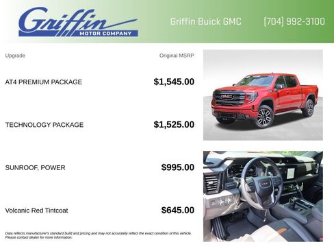 Certified 2025 GMC Sierra 1500 AT4 w/ AT4 Premium Package AWD/4WD image 6