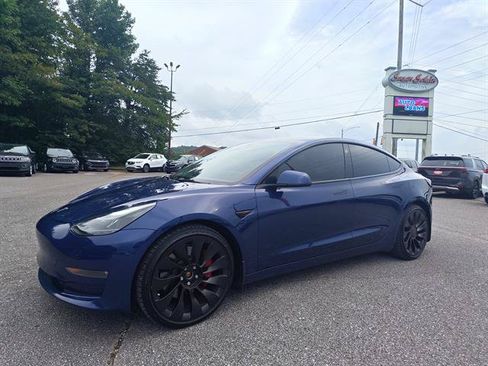 Used 2022 Tesla Model 3 Performance AWD/4WD image 1