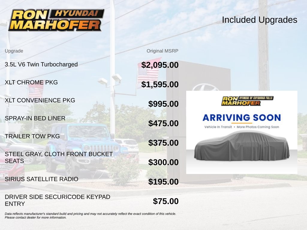 Used 2012 Ford F150 XLT w/ XLT Chrome Pkg AWD/4WD image 2