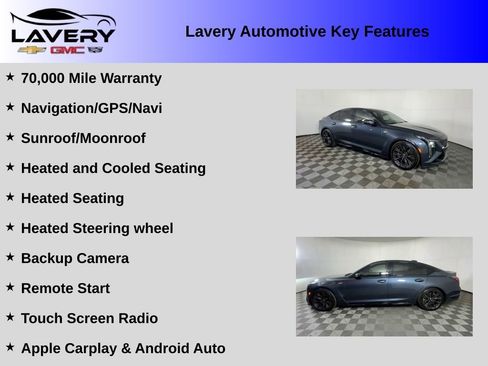 Used 2025 Cadillac CT5 V Blackwing w/ Parking Package RWD image 2