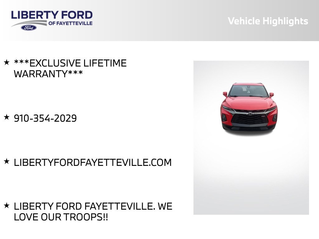 Used 2021 Chevrolet Blazer RS FWD image 5