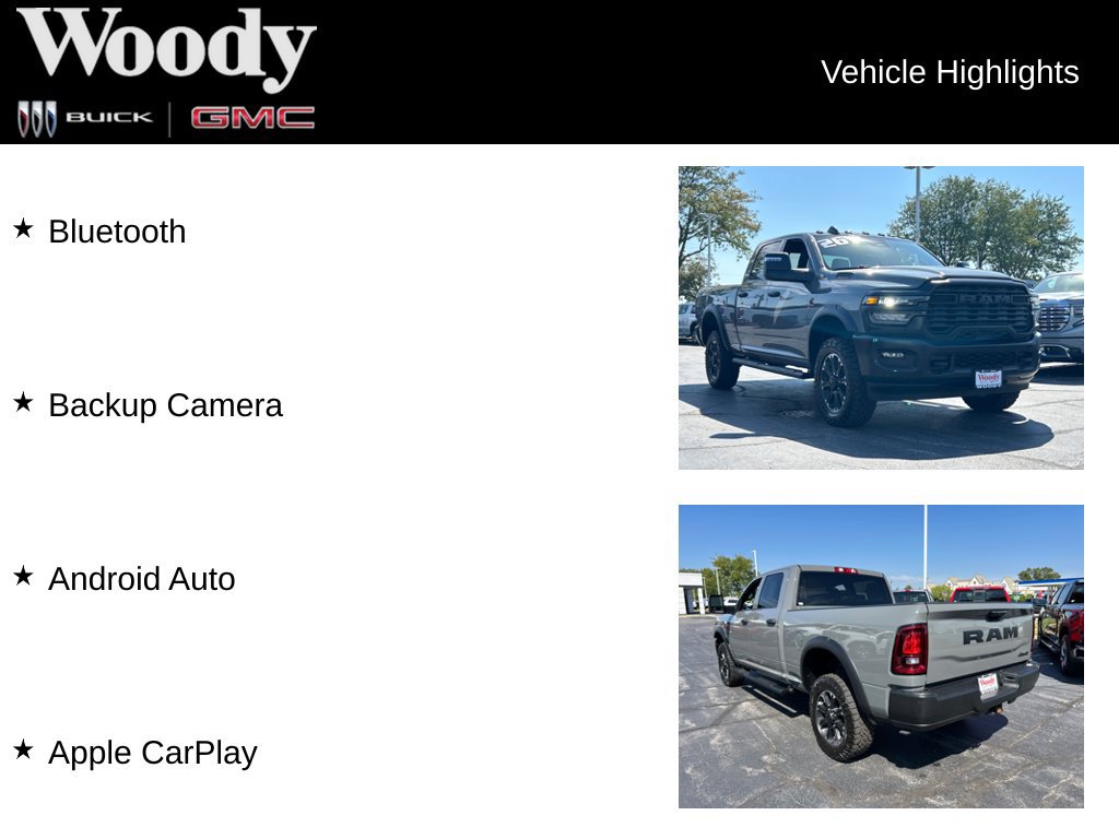 Used 2026 RAM 2500 Warlock AWD/4WD image 3