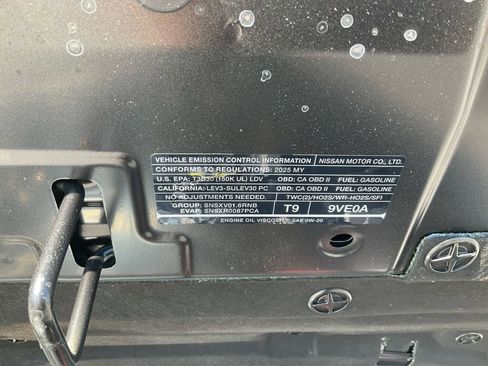 New 2025 Nissan Versa SV w/ Trunk Package image 33