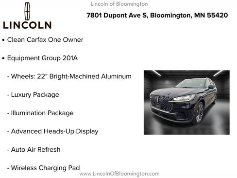 Certified 2025 Lincoln Aviator Reserve w/ Equipment Group 201A image 5