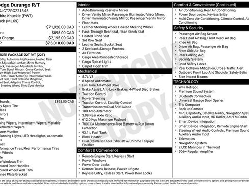 Used 2024 Dodge Durango R/T AWD/4WD image 11