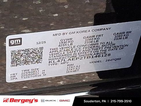 New 2026 Buick Envista Sport Touring w/ Convenience I Package FWD image 20