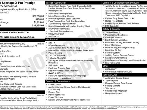 Used 2023 Kia Sportage X-Pro Prestige AWD/4WD image 38