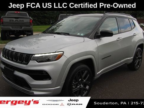 Certified 2025 Jeep Compass Limited w/ High Altitude Package AWD/4WD image 1