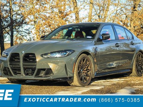 Used 2023 BMW M3 Competition w/ M Carbon Exterior Package AWD/4WD image 1