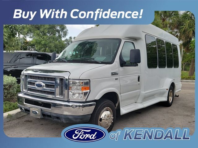 Used 2012 Ford E-350 and Econoline 350 Super Duty w/ Shuttle Bus Prep Pkg RWD image 1