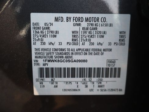 Used 2025 Ford Explorer ST AWD/4WD image 34