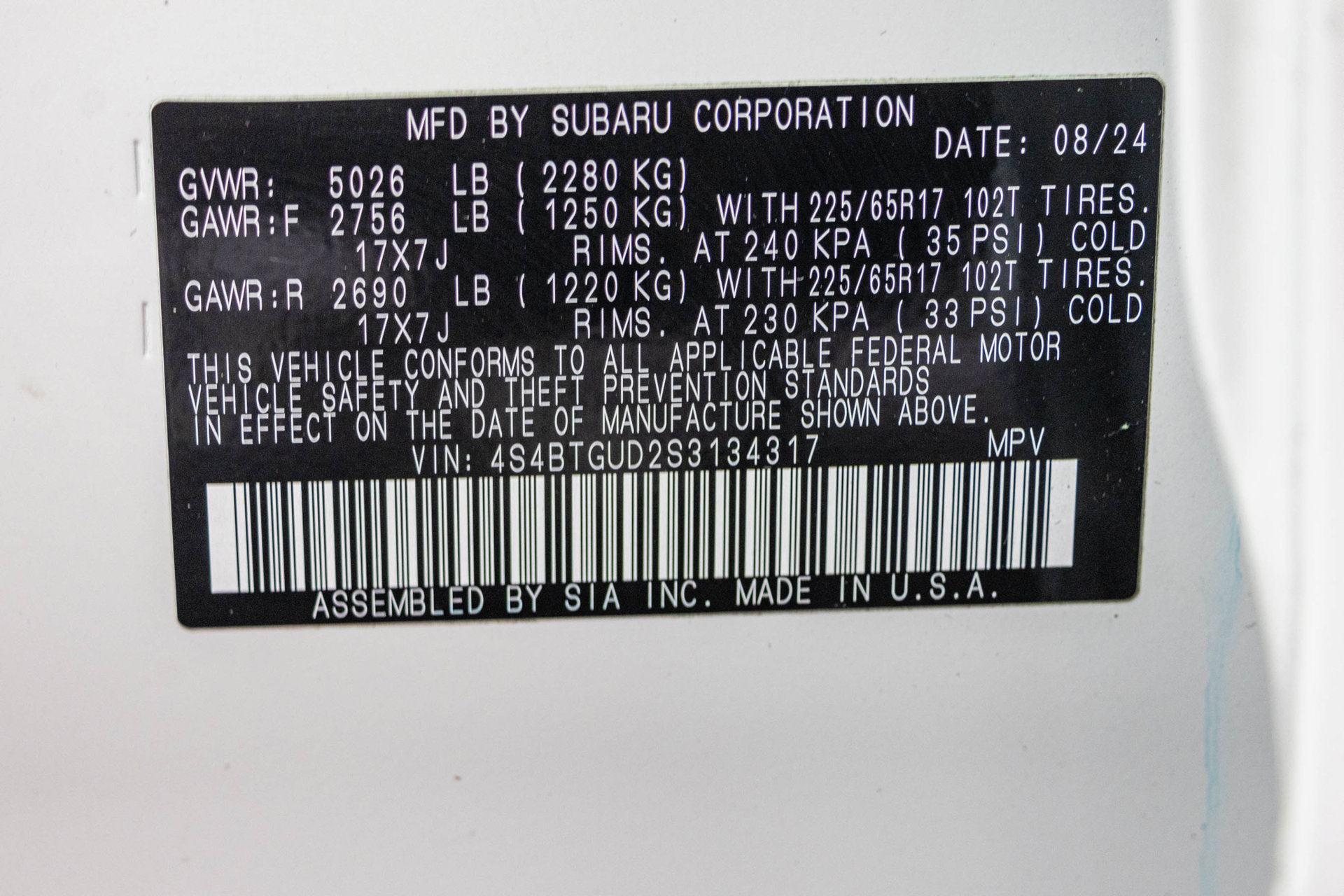 Used 2025 Subaru Outback Wilderness AWD/4WD image 58