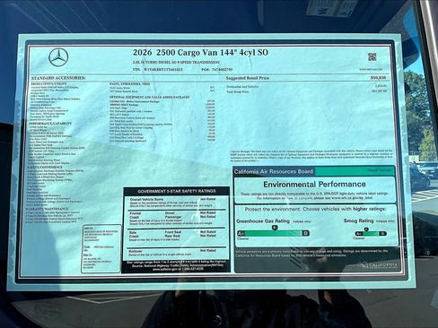 New 2026 Mercedes-Benz Sprinter 2500 image 18