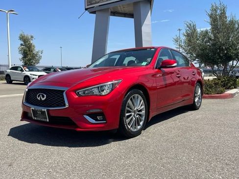 Certified 2023 INFINITI Q50 Luxe w/ Cargo Package RWD image 1