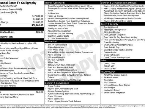 New 2026 Hyundai Santa Fe Calligraphy w/ Tow & Go Package FWD image 27
