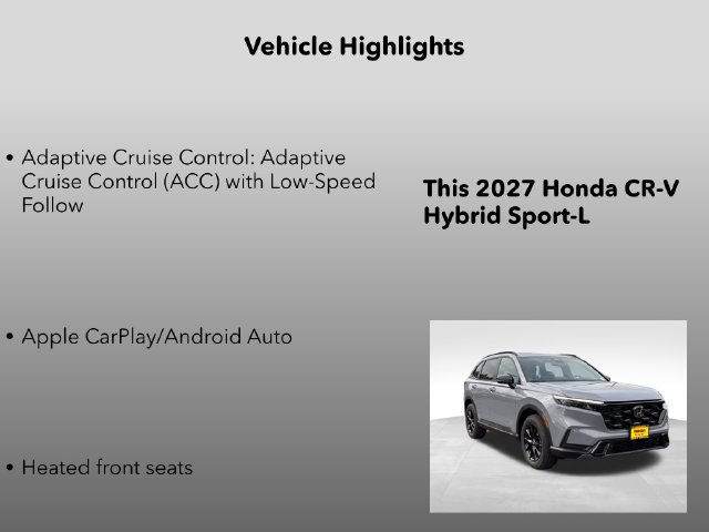 New 2027 Honda CR-V Sport-L image 32
