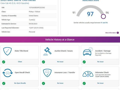 Used 2023 GMC Sierra 1500 Denali image 3