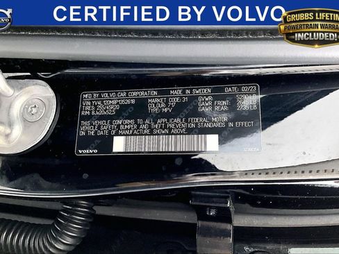 Certified 2023 Volvo XC60 B5 Ultimate w/ Protection Package Premier FWD image 43