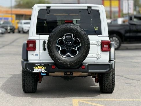 Used 2023 Jeep Wrangler Unlimited Rubicon 4xe w/ Cold Weather Group AWD/4WD image 6