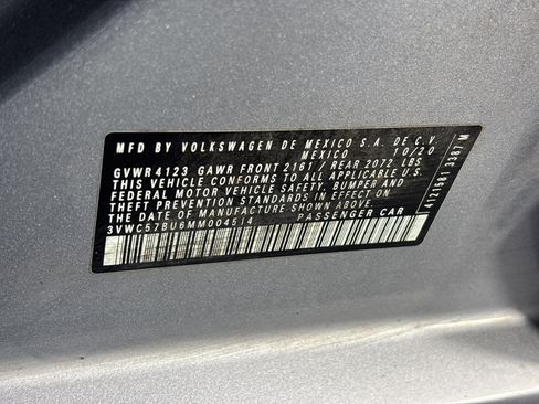 Used 2021 Volkswagen Jetta SE w/ SE Cold Weather Package FWD image 24