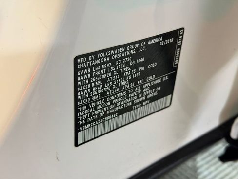 Used 2018 Volkswagen Atlas SEL AWD/4WD image 23