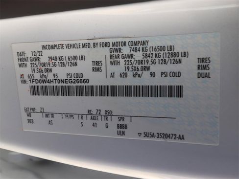 Certified 2022 Ford F450 XL w/ Power Equipment Group image 19