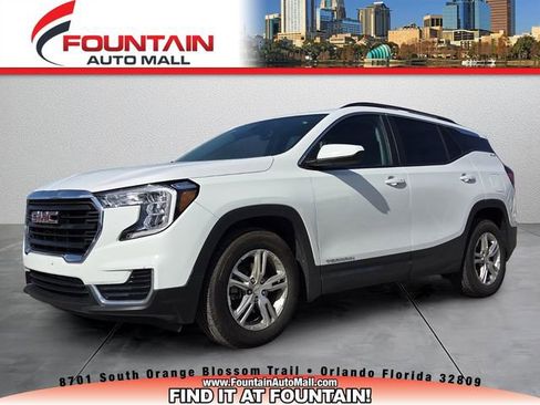 Used 2022 GMC Terrain SLE w/ Driver Convenience Package FWD image 1