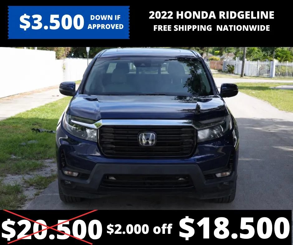 Used 2022 Honda Ridgeline RTL-E image 2