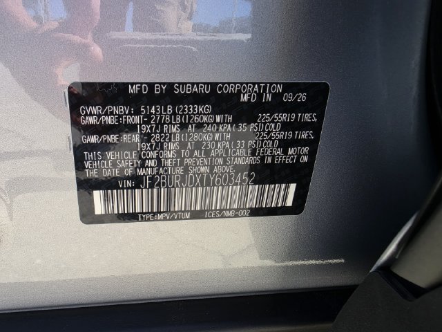New 2026 Subaru Outback Touring XT AWD/4WD image 29