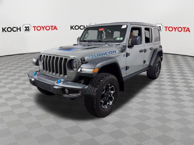 Used 2023 Jeep Wrangler Unlimited Rubicon 4xe w/ Cold Weather Group AWD/4WD image 3