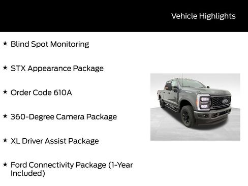 New 2026 Ford F350 XL w/ STX Appearance Package image 5