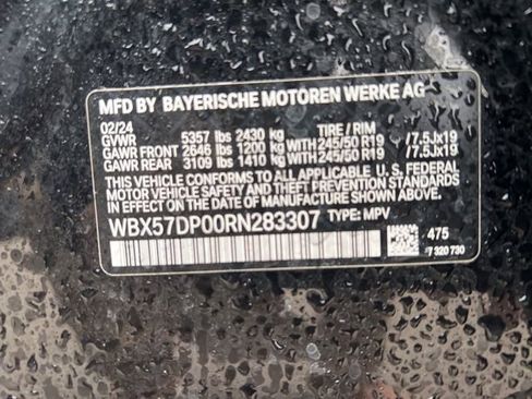 Used 2024 BMW X3 xDrive30i w/ Premium Package w/ZPA image 10