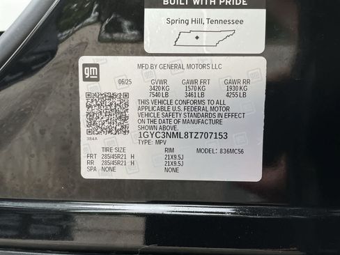 Used 2026 Cadillac Vistiq Sport w/ LPO, Floor Liner Package AWD/4WD image 36