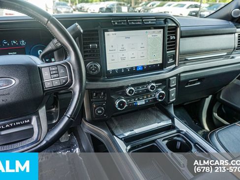Used 2023 Ford F450 Platinum w/ Camper Package AWD/4WD image 32