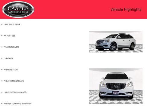 Used 2016 Buick Enclave Leather image 3