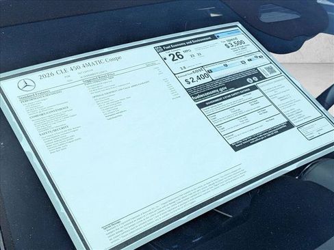 New 2026 Mercedes-Benz CLE 450 4MATIC Coupe image 17