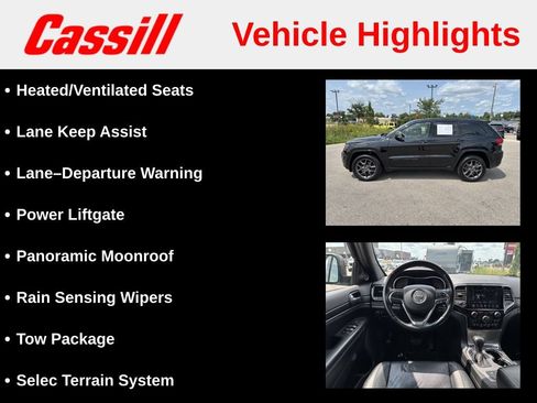Used 2021 Jeep Grand Cherokee Limited w/ Quick Order Package 28K 80th AWD/4WD image 14