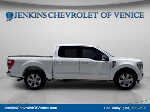Used 2021 Ford F150 Platinum w/ Equipment Group 701A High RWD image 3