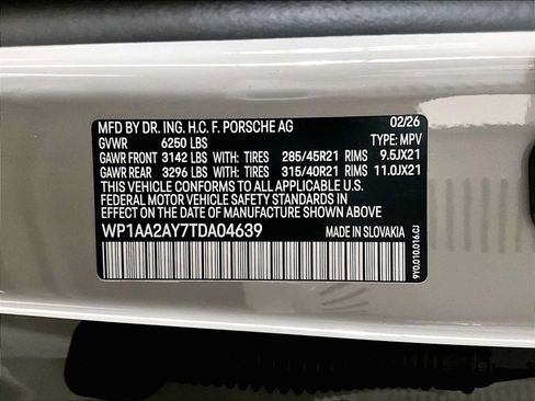New 2026 Porsche Cayenne AWD/4WD image 32